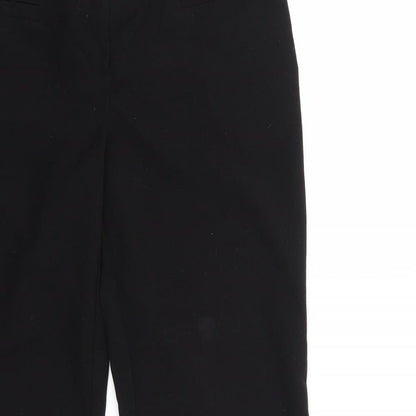 F&F Womens Black   Trousers  Size 10 L31 in