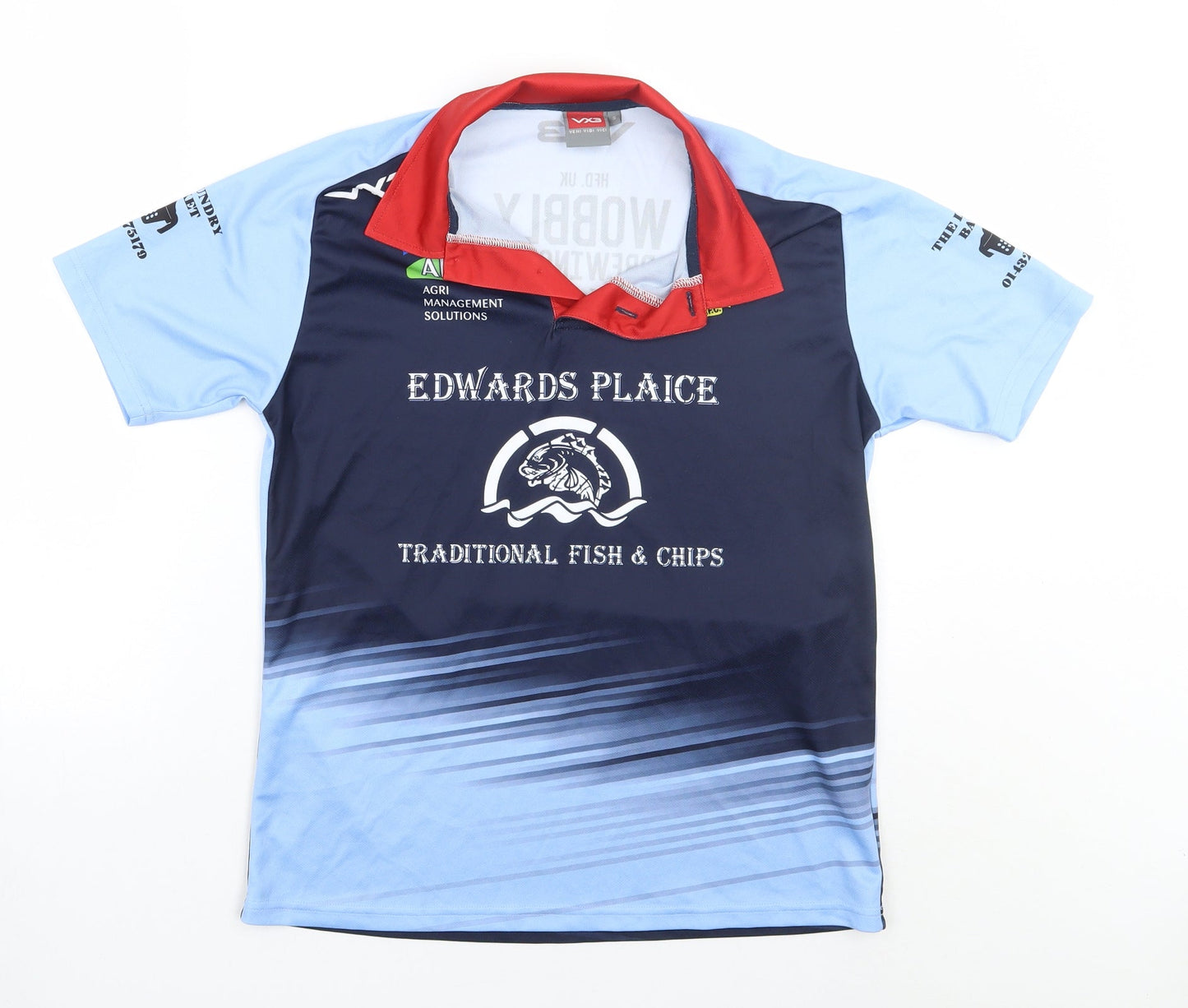 Veni Vidi Vici Mens Blue    T-Shirt Size S