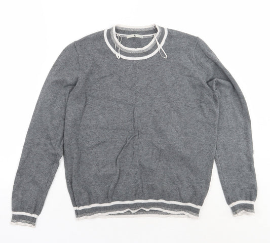 TU Womens Grey   Pullover Jumper Size 14