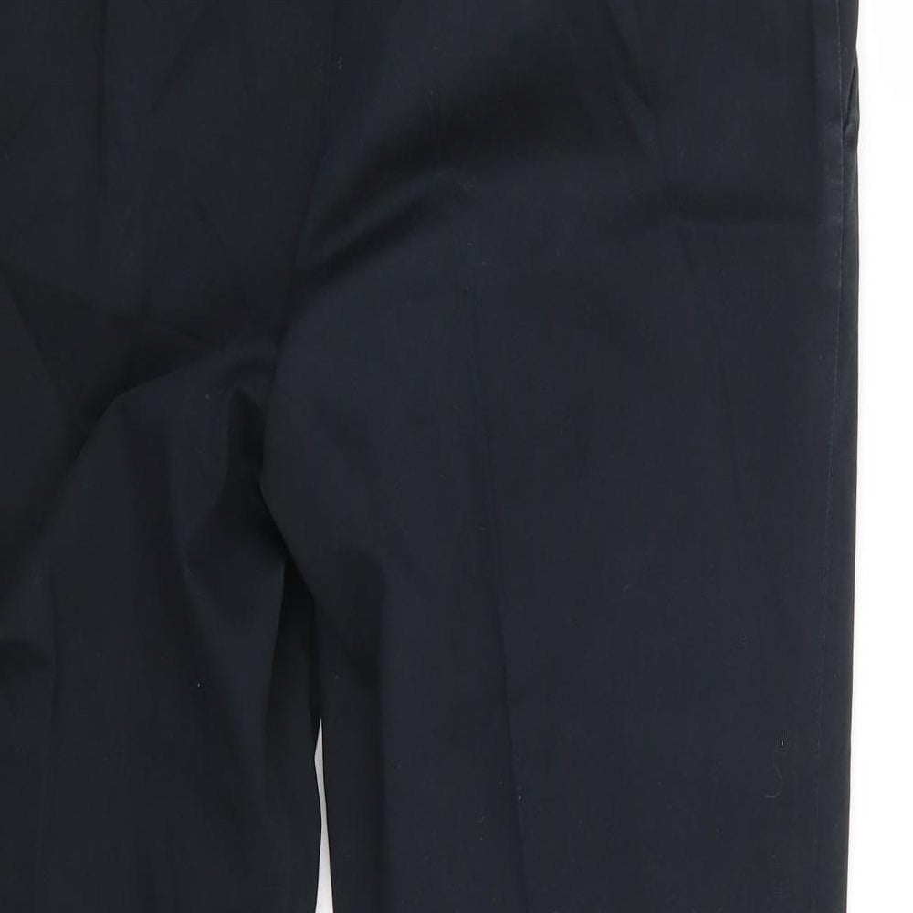 TU Womens Black   Trousers  Size 14 L22 in