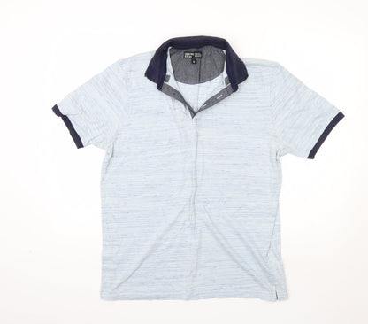 Sandstone Mens Blue    Polo Size M