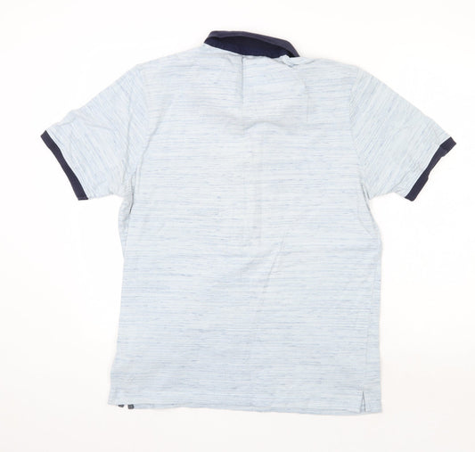 Sandstone Mens Blue    Polo Size M