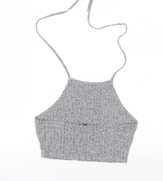 SheIn Womens Grey   Basic Tank Size M