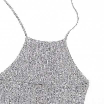 SheIn Womens Grey   Basic Tank Size M