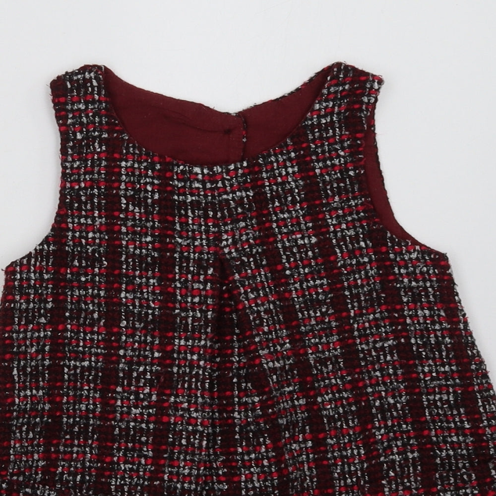 Dunnes Stores Girls Red   A-Line  Size 2-3 Years