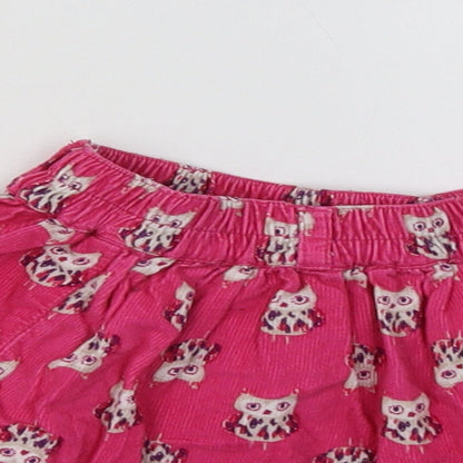 George Girls Pink Polka Dot  A-Line Skirt Size 3-4 Years