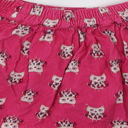 George Girls Pink Polka Dot  A-Line Skirt Size 3-4 Years