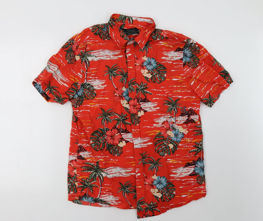 Primark Mens Red    Polo Size L