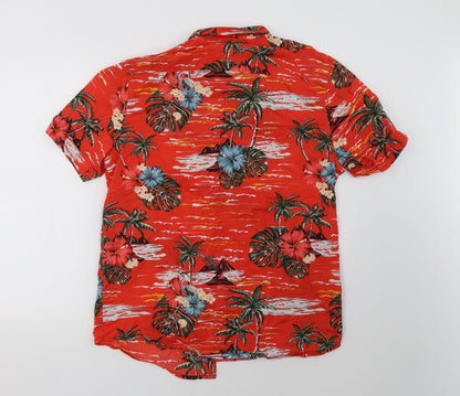 Primark Mens Red    Polo Size L