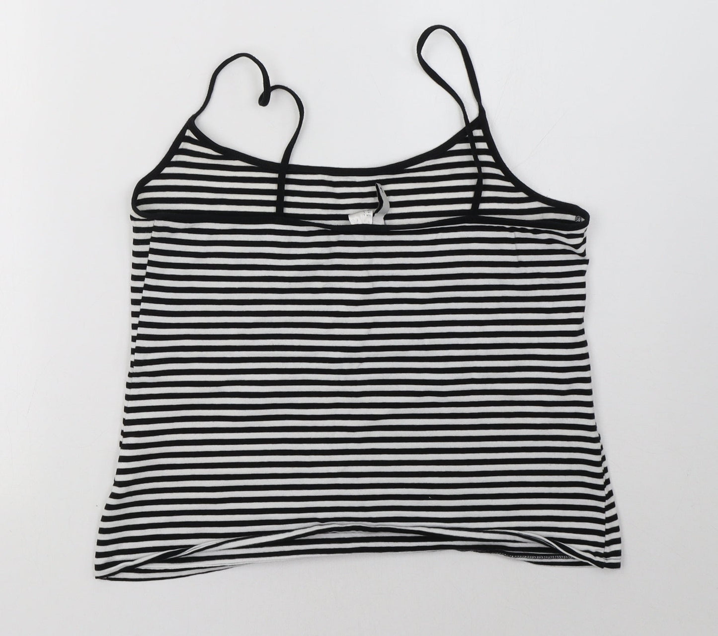 Womens UK Size L H&M White Basic Tank