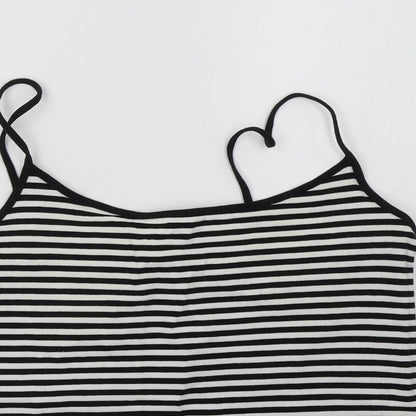 Womens UK Size L H&M White Basic Tank