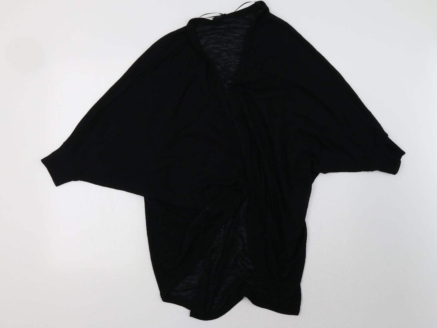 Womens UK Size 10 River Island Black Cardigan Jumper