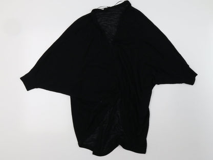 Womens UK Size 10 River Island Black Cardigan Jumper