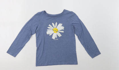 Sainsburys Girls Purple   Pullover Sweatshirt Size 8 Years