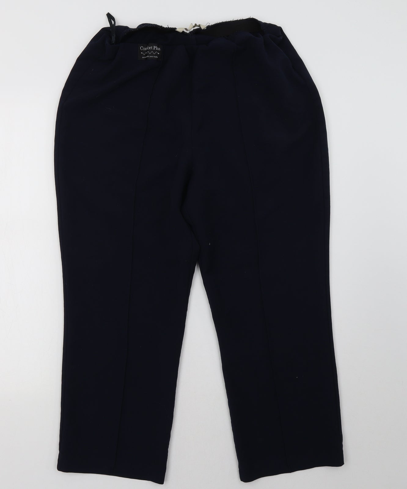 Womens UK Size 14 vida vi Regular Fit  Blue Trousers