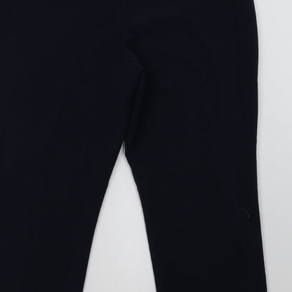 Womens UK Size 14 vida vi Regular Fit  Blue Trousers