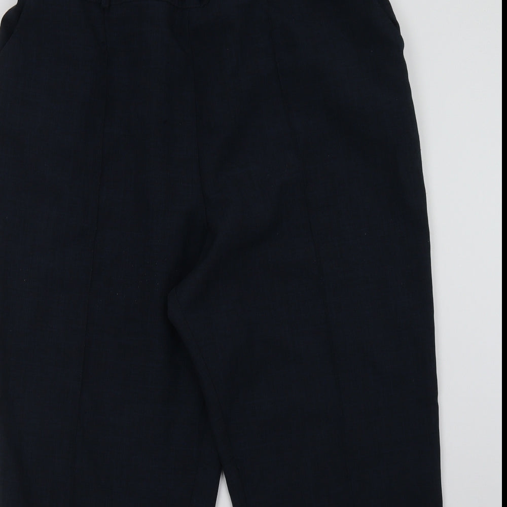 Womens UK Size 20 Marks and Spencer Regular Fit  Blue Trousers