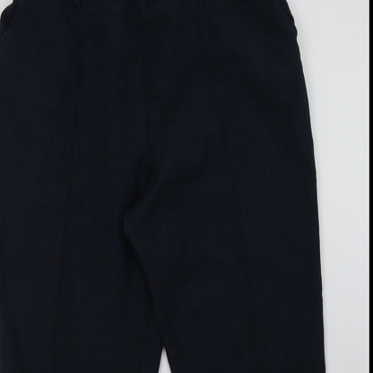 Womens UK Size 20 Marks and Spencer Regular Fit  Blue Trousers