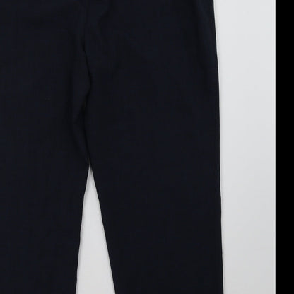 Womens UK Size 20 Marks and Spencer Regular Fit  Blue Trousers