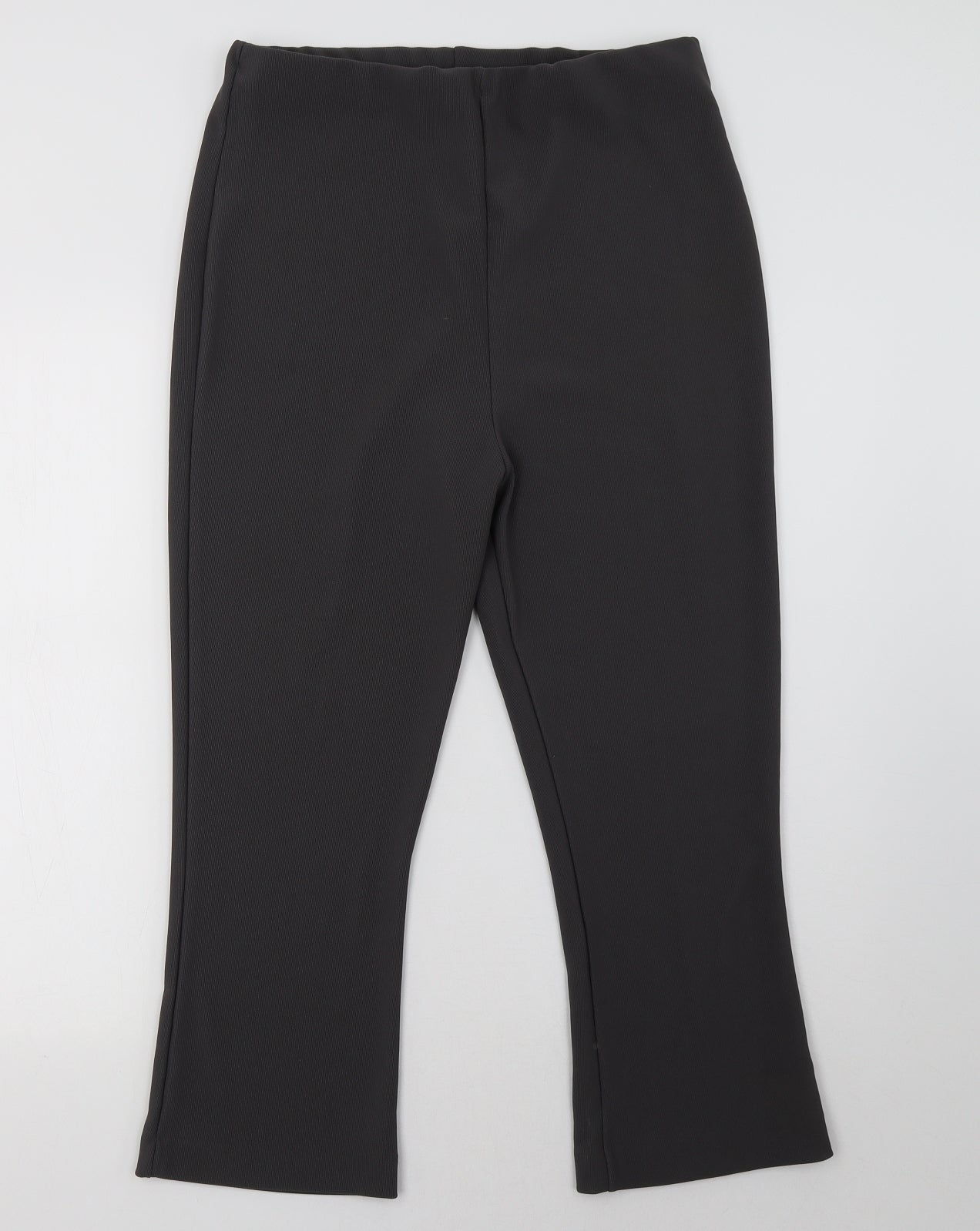 Womens UK Size 14 Preworn Regular Fit  Grey Trousers