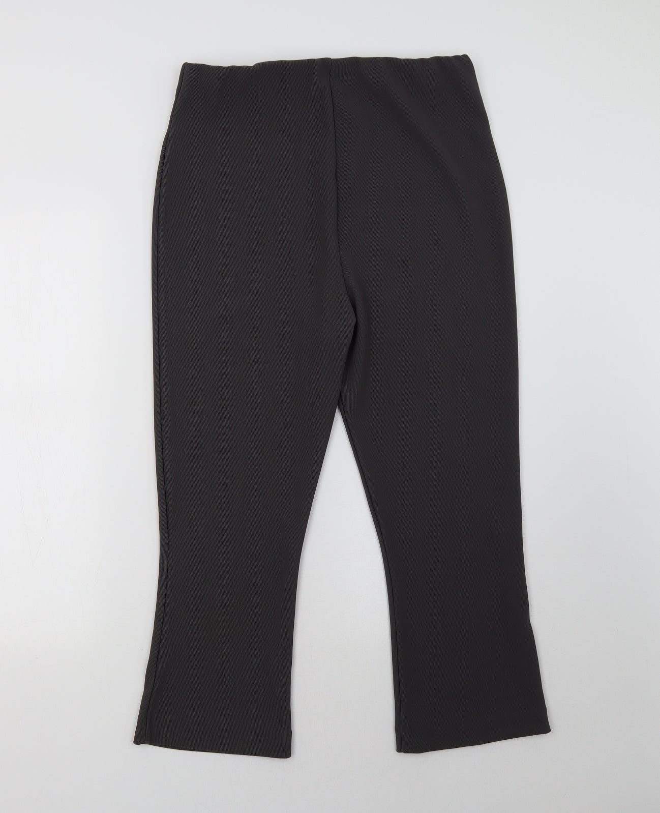 Womens UK Size 14 Preworn Regular Fit  Grey Trousers