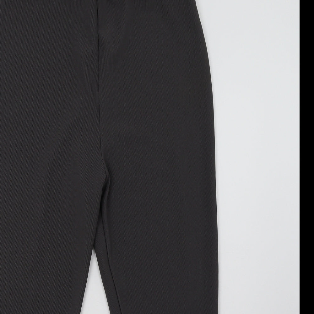 Womens UK Size 14 Preworn Regular Fit  Grey Trousers