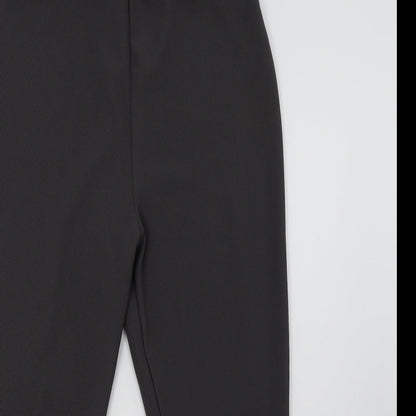 Womens UK Size 14 Preworn Regular Fit  Grey Trousers