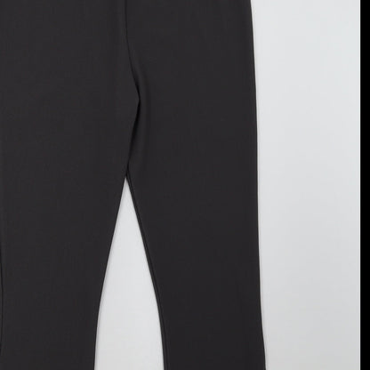 Womens UK Size 14 Preworn Regular Fit  Grey Trousers