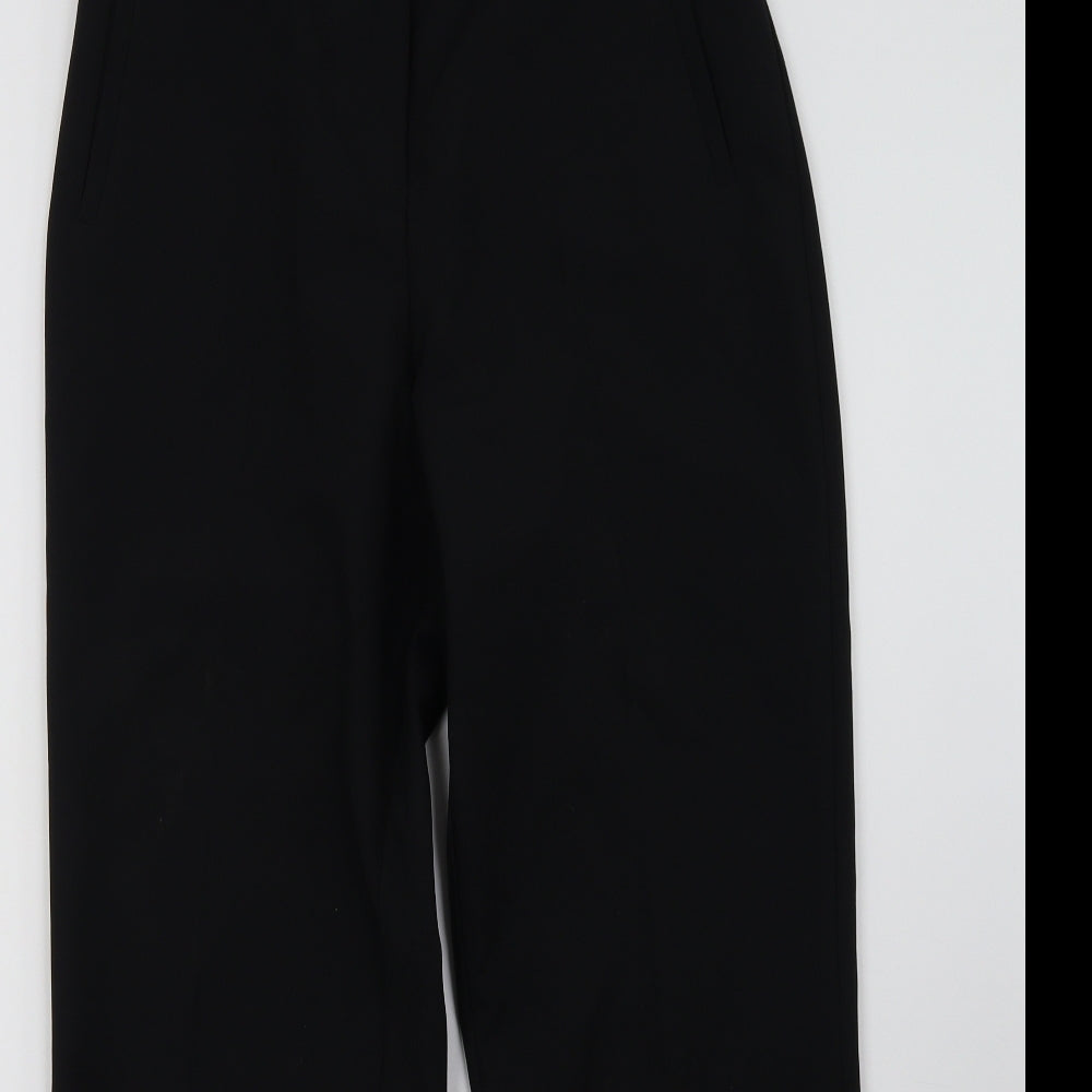 Womens UK Size 12 BHS Regular Fit  Black Trousers