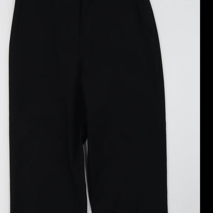 Womens UK Size 12 BHS Regular Fit  Black Trousers