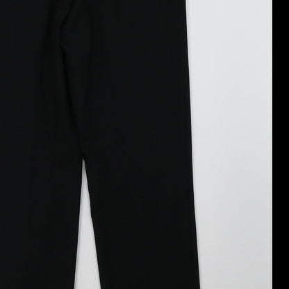 Womens UK Size 12 BHS Regular Fit  Black Trousers