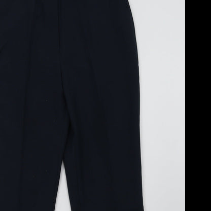Womens UK Size 12 Damart Regular Fit  Blue Trousers