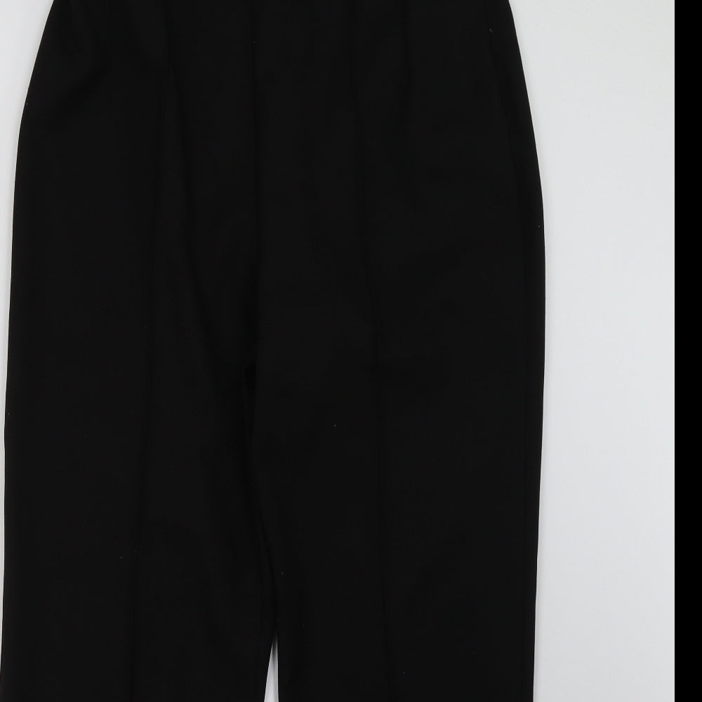 Womens UK Size 14 separates Regular Fit  Black Trousers
