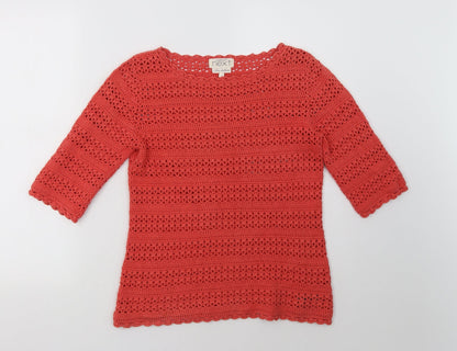 Womens UK Size 8 NEXT Pink Pullover Sweatshirt