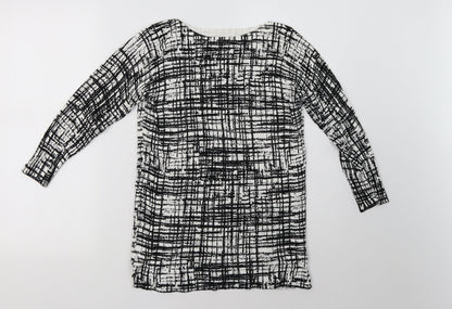 Matalan Womens Black   Pullover Sweatshirt Size 8