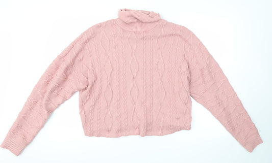 F&F Womens Pink   Pullover Jumper Size 14