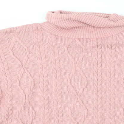 F&F Womens Pink   Pullover Jumper Size 14