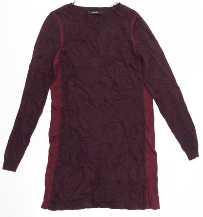 George Womens Purple   Jumper Dress  Size 8