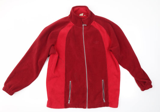 Cotton Traders Mens Red   Full Zip Jumper Size S