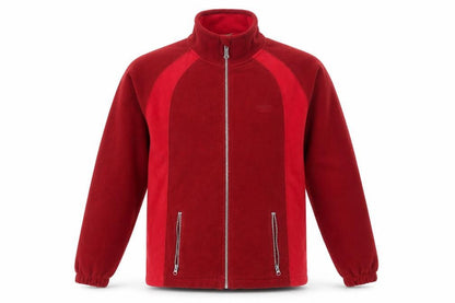 Mens UK Size S Cotton Traders Red Full Zip Jumper