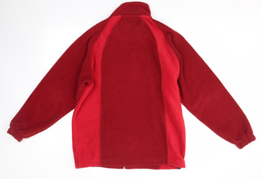 Cotton Traders Mens Red   Full Zip Jumper Size S