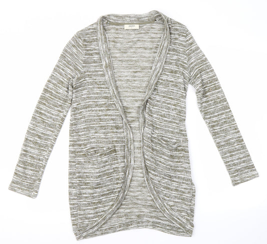 Womens UK Size 8 Matalan Green Cardigan Jumper