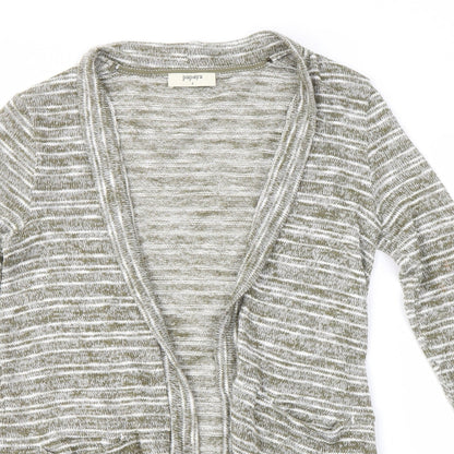 Womens UK Size 8 Matalan Green Cardigan Jumper