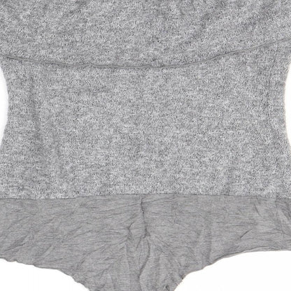 Zara Womens Grey   Bodysuit One-Piece Size S