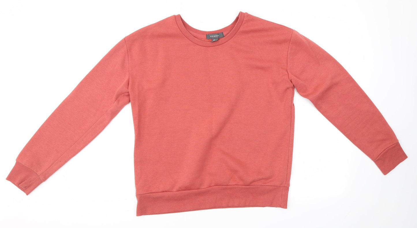 Primark Womens Orange   Pullover Jumper Size 6