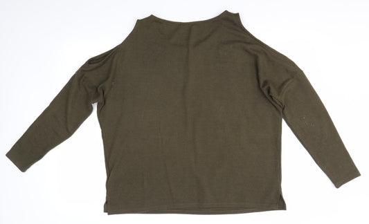 Primark Womens Green   Pullover Jumper Size 14