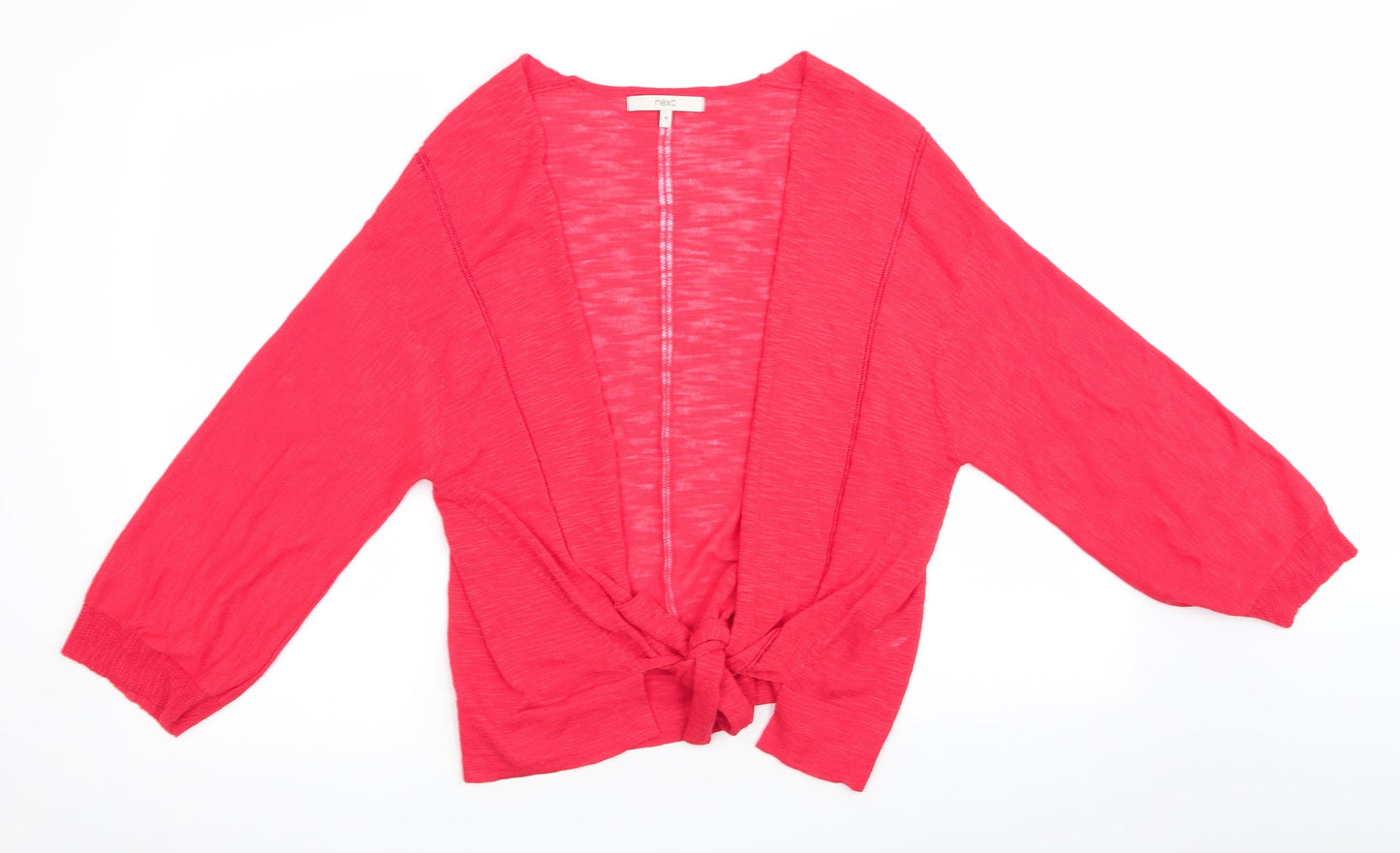 Womens UK Size M NEXT Orange Cardigan Jumper