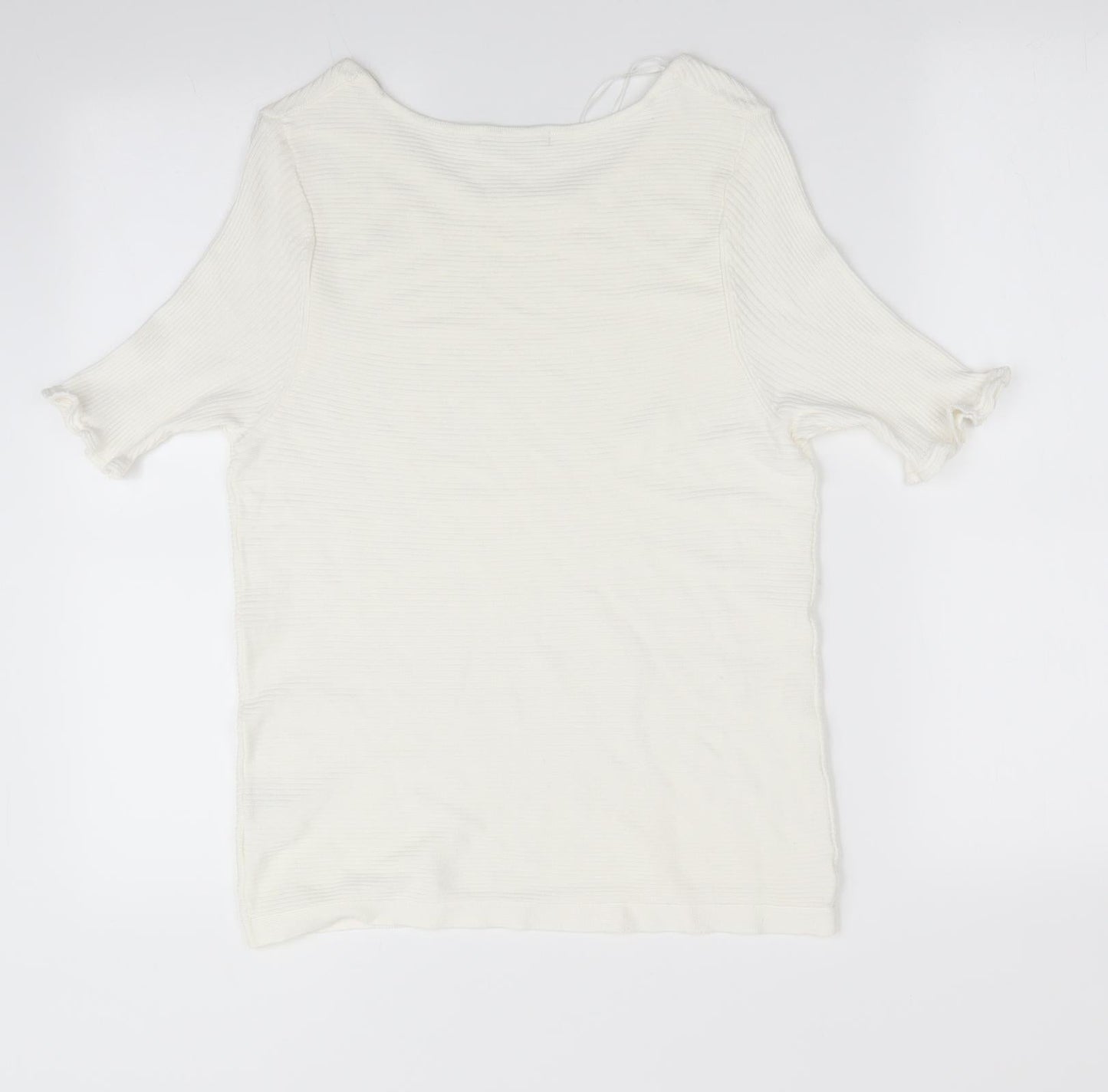 TU Womens Ivory   Tunic Jumper Size 12