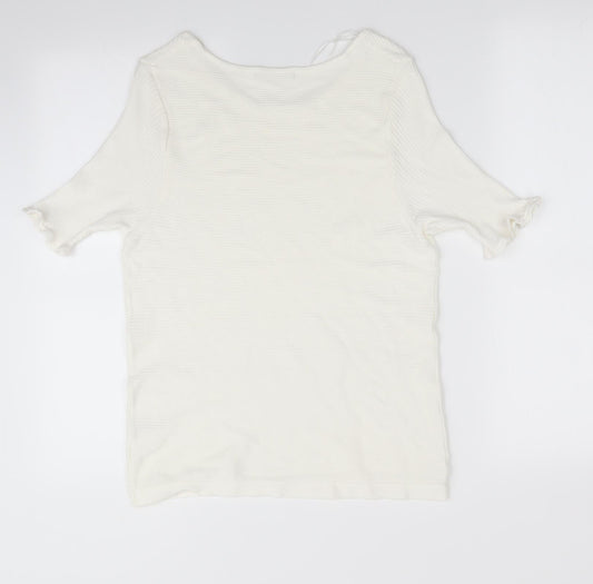 TU Womens Ivory   Tunic Jumper Size 12