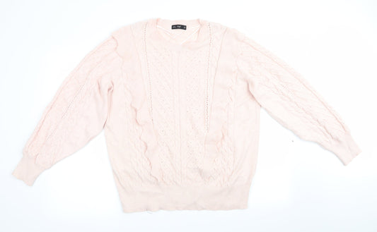 Womens UK Size 10 Florence and Fred Pink Pullover Jumper